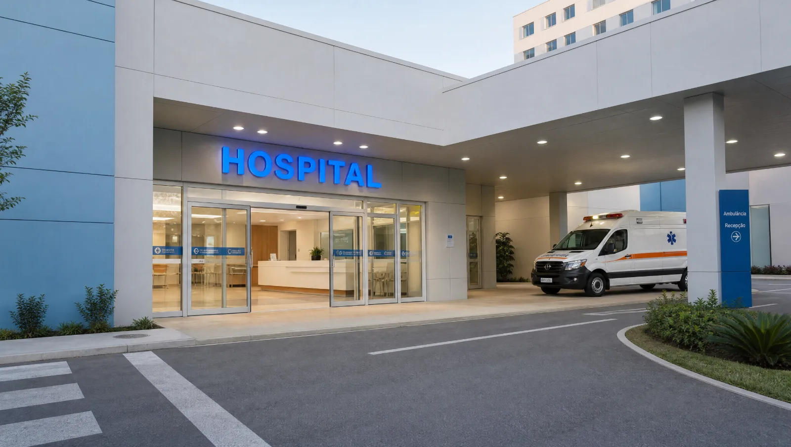 Controle de Acesso Hospitalar: Visitantes Vinculados ao Paciente e Refeitório sob Controle